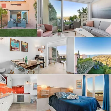 Joli 43m2 , Vue , Piscine , Parking Διαμέρισμα Saint-Raphaël